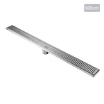 Square Stainless Steel Shower Grate Drain Floor Bathroom 1000mm