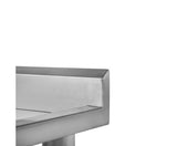 Stainless Steel Double Sink Bench 1500X600 - JVEES
