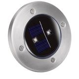 Set of 6 LED Solar Powered Garden Ground Light - JVEES