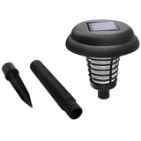 Set of 4 LED Solar Powered Bug Zapper Garden Light - JVEES