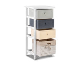Bedroom Storage Cabinet - White - JVEES