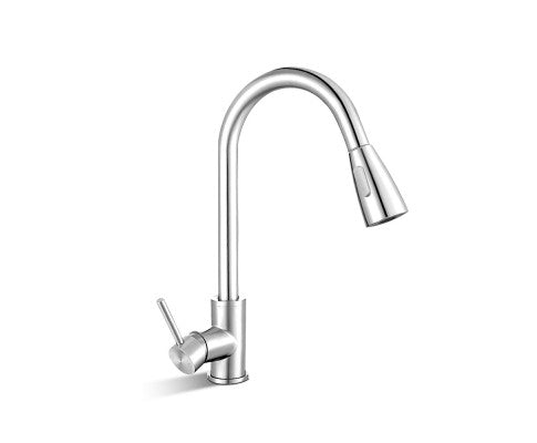 Pull-Out Mixer Faucet Tap - Chrome Finish - JVEES