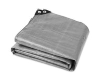 6 x 9m Heavy Duty Poly Tarp - Silver - JVEES