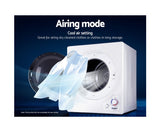 4kg Tumble Dryer Machine Air Vented Front Load Wall Mount - JVEES