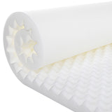 Deluxe Egg Crate Mattress Topper 5 cm Underlay Protector Double - JVEES