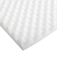 Deluxe Egg Crate Mattress Topper 5 cm Underlay Protector King - JVEES