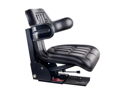 PU Leather Tractor Seat Black - JVEES