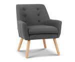 Armchair Tub Single Dining Chair - JVEES