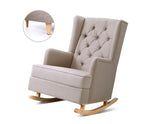 Wing Back Rocking Chair - JVEES