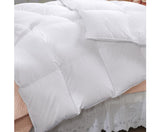 50% Duck Feather & 50% Duck Down Quilt 500GSM + Duck Pillows Twin Pack Combo - King - White