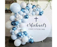 1104PCS Blue Balloon Arch Kit Set Garland Birthday Wedding Baby Shower