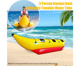 Boat Tube 3-Person Towable Tube For Boating Banana Float