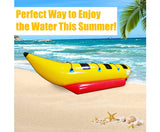 Boat Tube 3-Person Towable Tube For Boating Banana Float