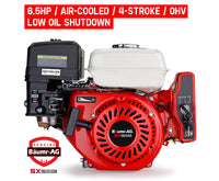 6.5HP Petrol Engine Stationary Motor OHV Horizontal Shaft