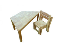 Kids Trapezoidal Table 120 Rubber Wood - JVEES