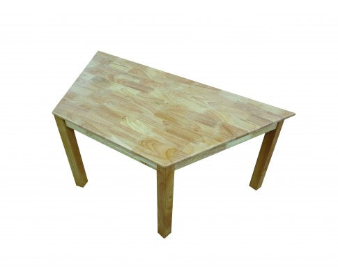 Kids Trapezoidal Table 120 Rubber Wood - JVEES