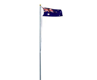 6.0m Flag Pole Full Set / Kit w Australian Flag - JVEES