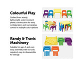 Kids Table and Chairs Play Set Toddler Child Toy Activity Furniture In-Outdoor