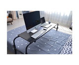 Overbed Table Work Laptop Desk with Wheels