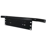 Number Plate Frame BullBar Mount Bracket Car Driving Light Bar Holder Black AU - JVEES