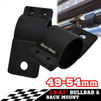 PAIR Bullbar Mounting Bracket Clamp FOR LIGHT BAR Rigid HID ARB MOUNT 49 54mm