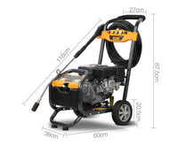 8HP - 4800psi High Pressure Washer W/15m Hose - JVEES