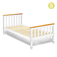 Pine Wood Single Bed Frame