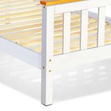 Pine Wood Single Bed Frame - JVEES