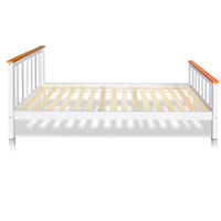 Pine Wood Single Bed Frame - JVEES