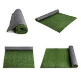 Artificial Grass 20 SQM Polypropylene Lawn Flooring 1X20M Olive Green - JVEES