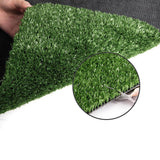 Artificial Grass 20 SQM Polypropylene Lawn Flooring 1X20M Olive Green - JVEES