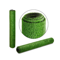Artificial Grass 10 SQM Polypropylene Lawn Flooring 15mm Green - JVEES