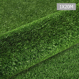 Artificial Grass 20 SQM Polypropylene Lawn Flooring 15mm Olive