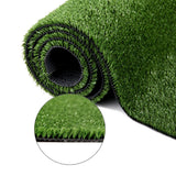 Artificial Grass 20 SQM Polypropylene Lawn Flooring 15mm Olive - JVEES