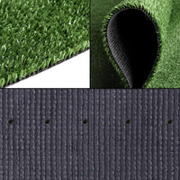 Artificial Grass 20 SQM Polypropylene Lawn Flooring 15mm Olive - JVEES