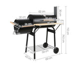 2-in-1 Offset BBQ Smoker - JVEES