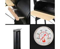 2-in-1 Offset BBQ Smoker - JVEES