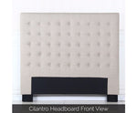 Cilantro Queen Beige Headboard - JVEES