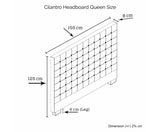 Cilantro Queen Beige Headboard - JVEES