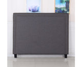 Enzo Queen Charcoal Headboard - JVEES