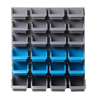 48 Piece Bin Wall Mounted Storage Rack - JVEES