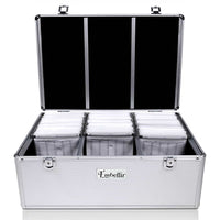 Aluminium CD DVD Bluray Storage Case Box 500 Discs SL - JVEES