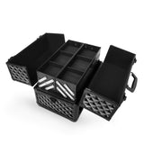 Portable Beauty Makeup Case Diamond Black - JVEES