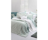 Claudette White Large 100% Cotton Comforter Set by MM Linen - Queen/King - JVEES