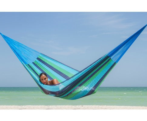 Jumbo Size Cotton Hammock in Oceanica - JVEES