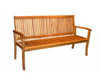 3 Seater Acacia Timber Bench - JVEES