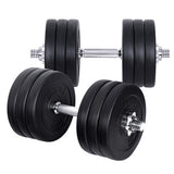 35kg Fitness Gym Exercise Dumbbell Set - JVEES