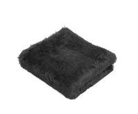 Ultra Soft Shaggy Rug Large 200 x 230cm Anti-slip Area Rug - Black - JVEES