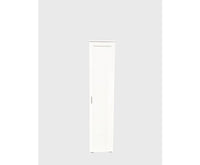 Single Door Multipurpose Cupboard - White - JVEES