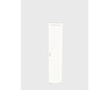 Single Door Multipurpose Cupboard - White - JVEES